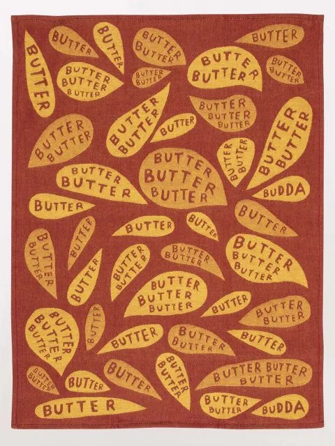 Butter Butter Butter Woven Dish Towels