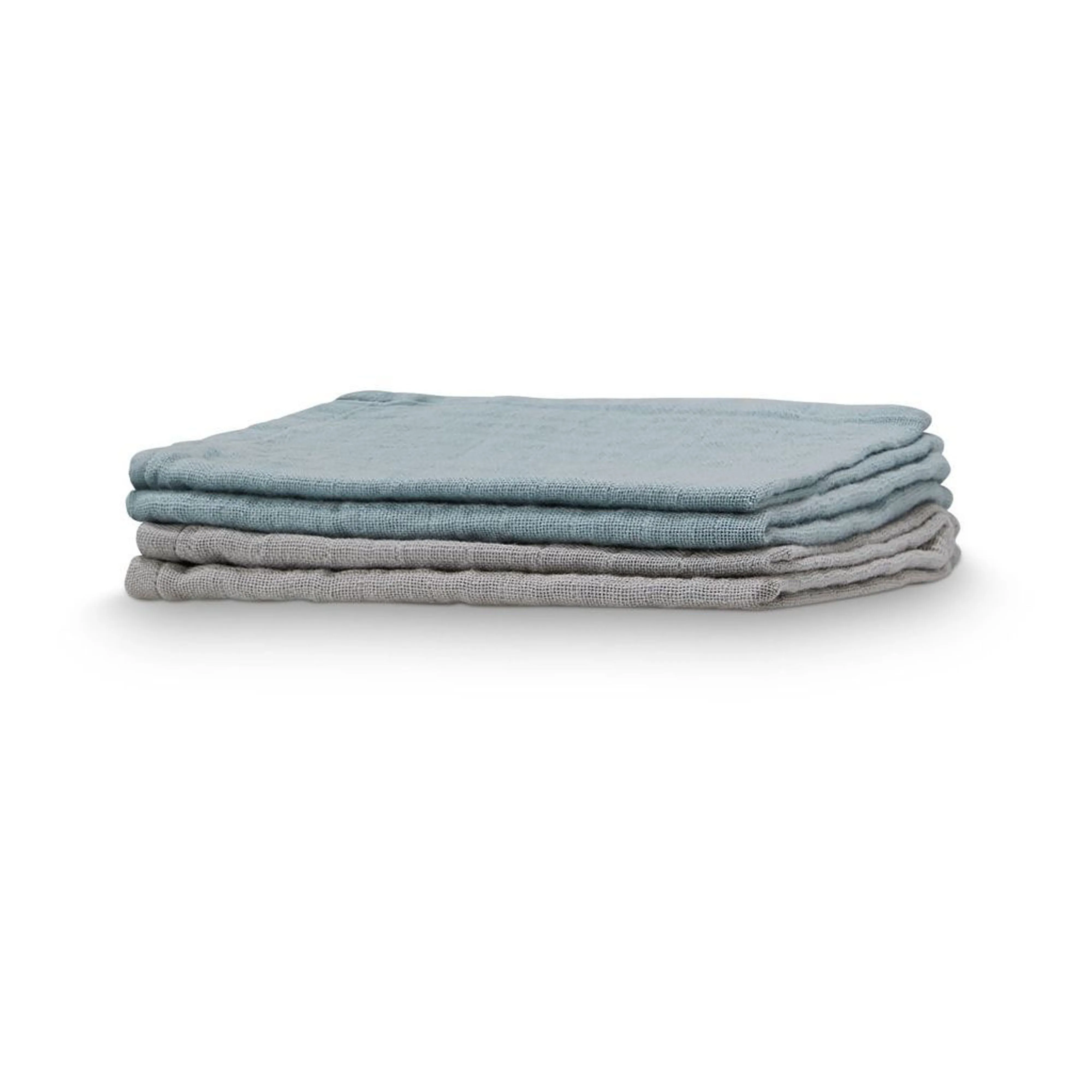 Cam Cam Copenhagen Muslin Washcloth Mix Petrol/Grey
