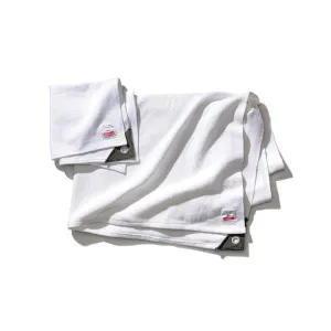 COTTON TOWEL WITH VINTAGE EYELET