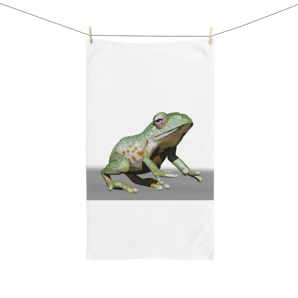 Frog Hand Towel