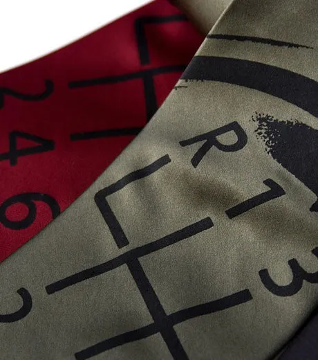 Gear Shift Silk Necktie