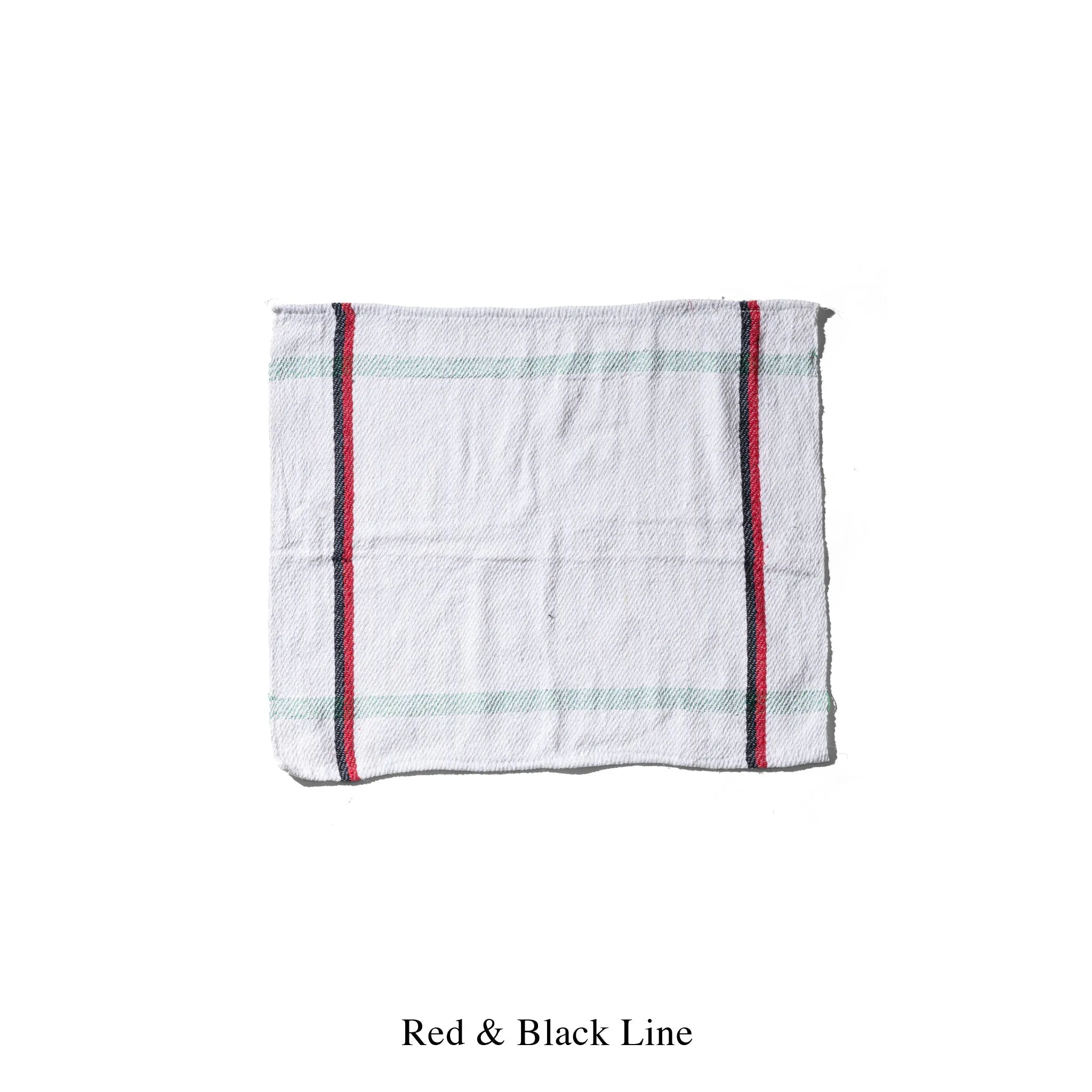 INDIA CLOTH Red & Black Line