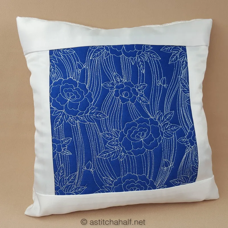 Japanese Peony Decorative Pillow Designs