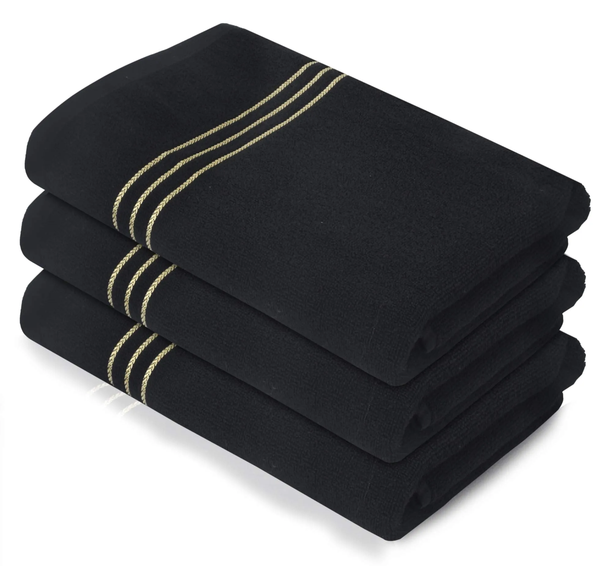 Kuber Industries 525 GSM Cotton Face Towels |Super Soft, Quick Absorbent & Anti-Bacterial|Gym & Workout Towels|Pack of 12 (Mustrad & Ivory)