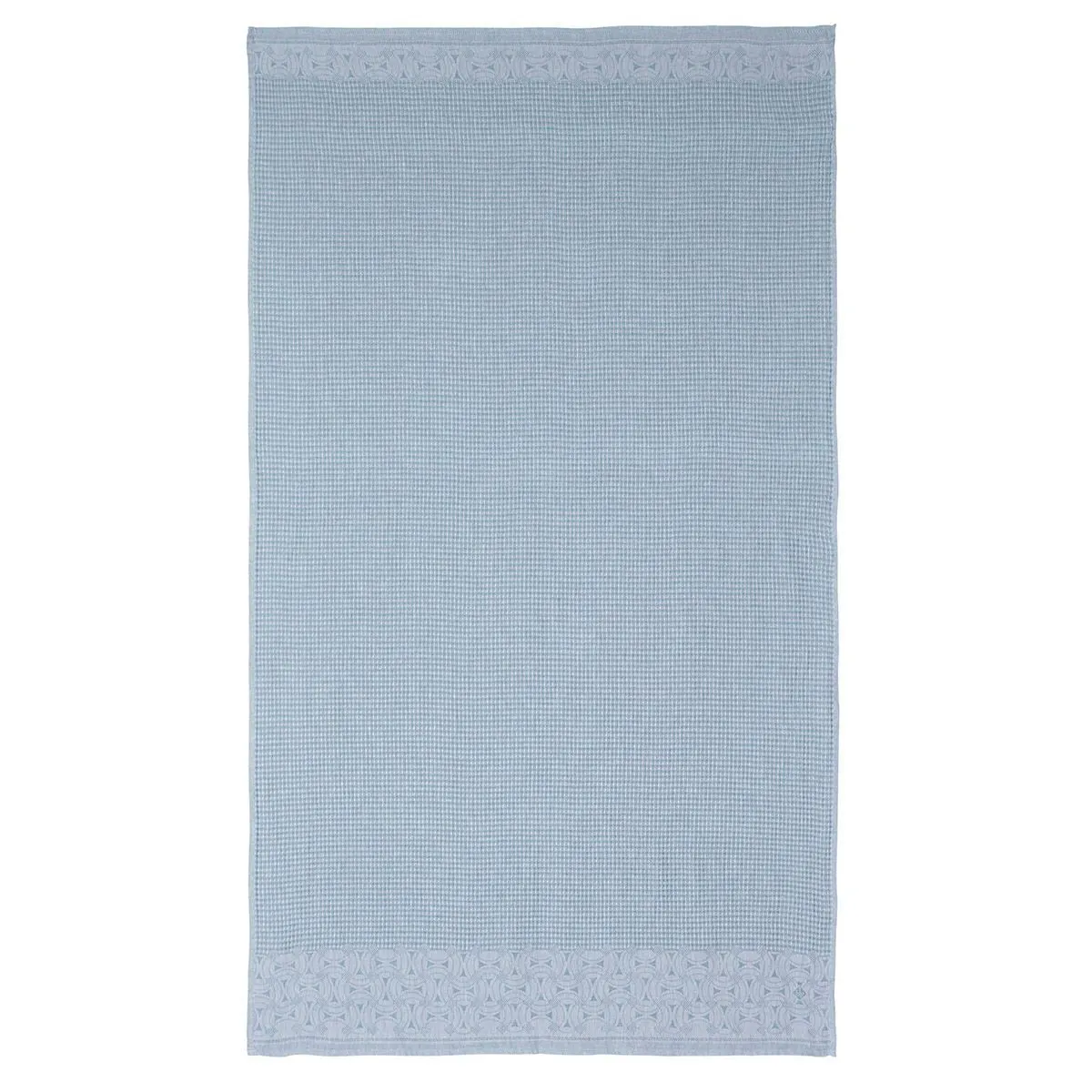 Lula Ice Blue Towels by Le Jacquard Français