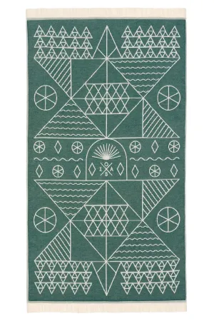 Tinos Verdona | Feather Beach Towel