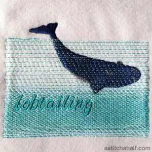 Whale Lobtailing